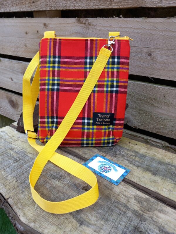 Tartan Crossbody Bag - Image 2