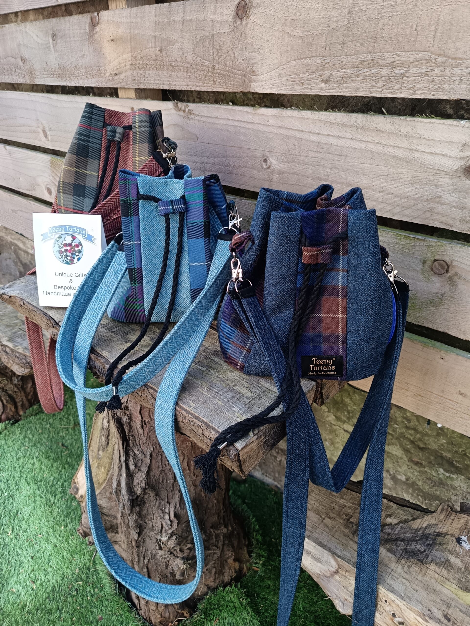 Shop all our handmade tartan scarves and bags the perfect addition to any wardrobe